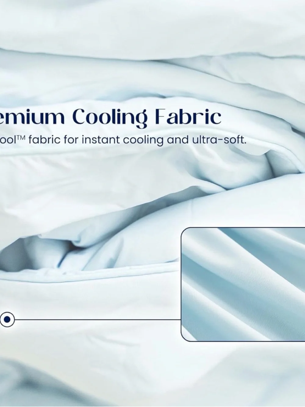 Mint Green Lightweight Comforter - Cooling Bedding